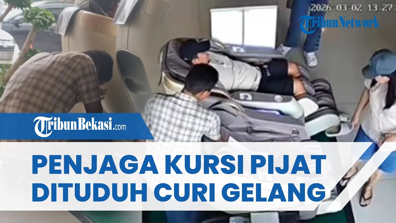 Viral! Penjaga Kursi Pijat di Stasiun Gubeng Menangis Setelah Dituduh Curi Gelang Emas Konsumen