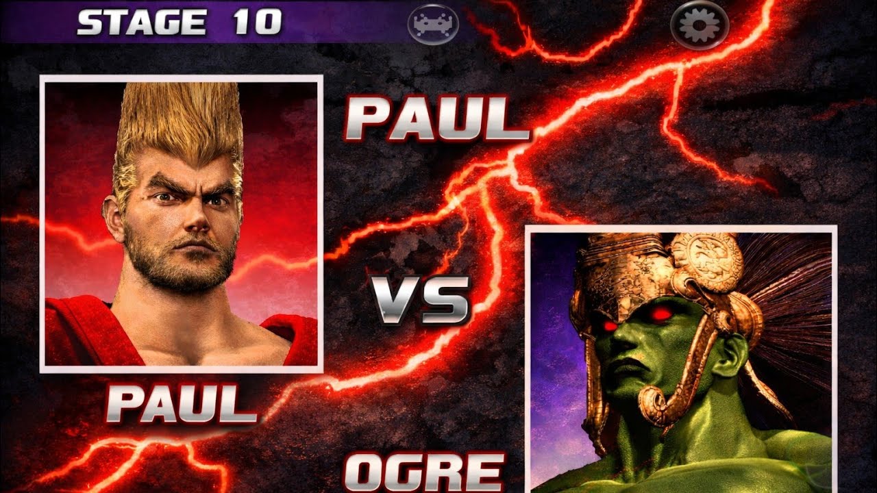 Paul Phoenix vs Ogre – Epic Final Battle | Tekken Gameplay 4K 60FPS