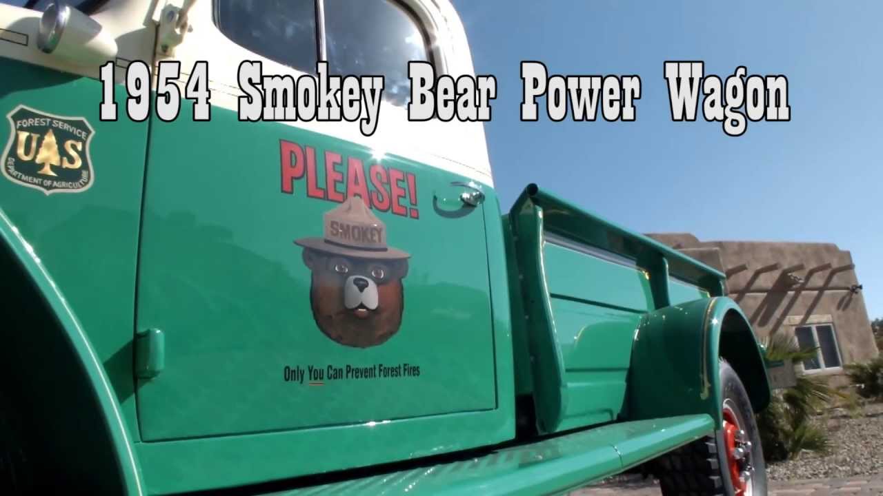 1954 Smokey the Bear Dodge Power Wagon