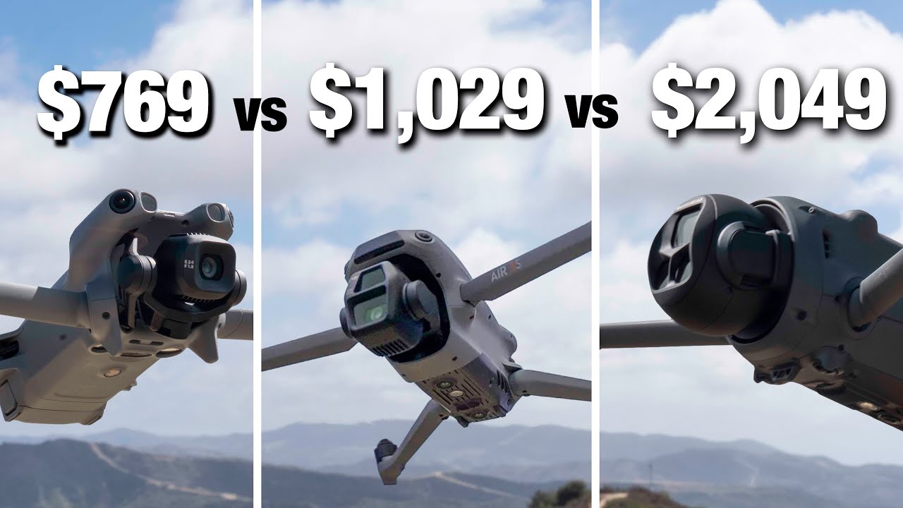 Mini 5 Pro vs Air 3S vs Mavic 4 Pro - Which Should You Get?