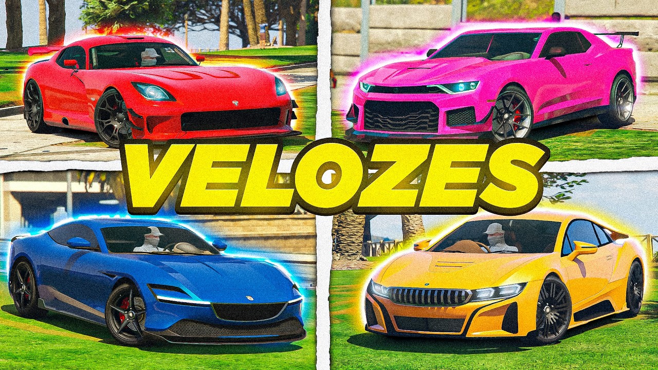 OS CARROS MAIS RAPIDOS DO GTA ONLINE (Atualizada) - Gta 5 online