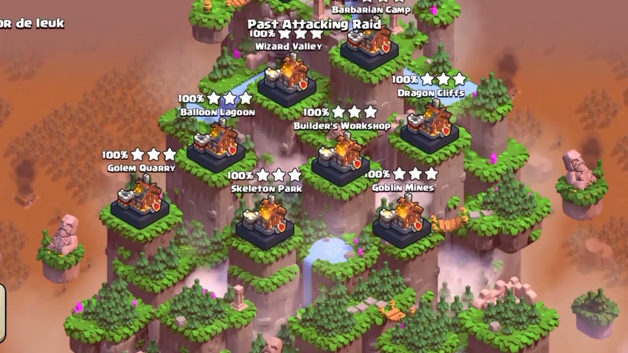 One Shot All District In Clan Capital | Best Clan Capital Attack Strategy