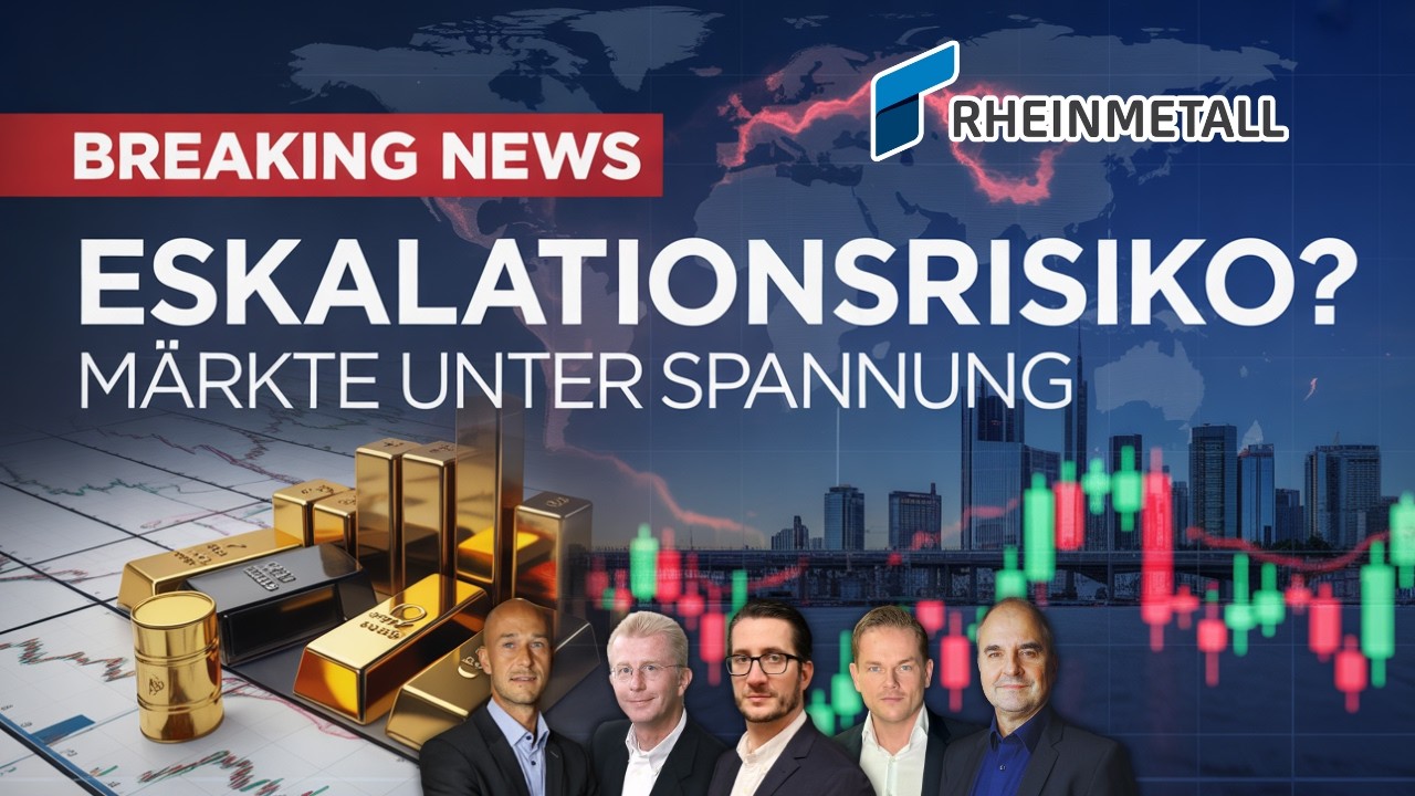 Eskalationsrisiko USA–Iran? Gold, Öl & Rheinmetall im Fokus – Märkte vor neuem Risiko-Schock