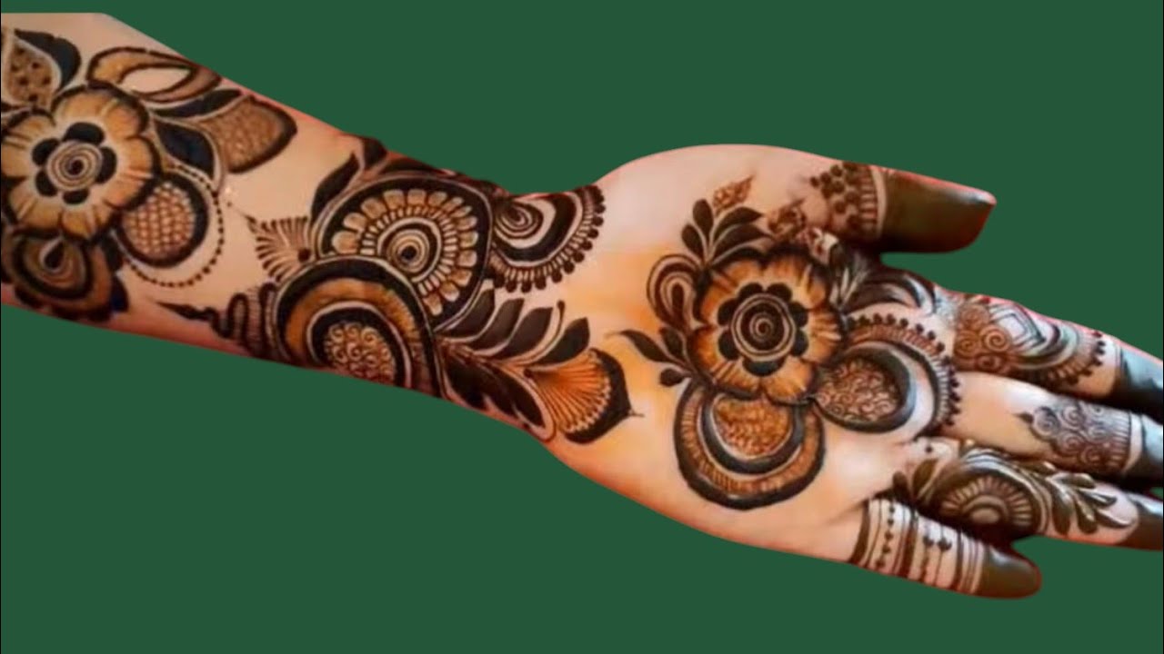 ब्यूटीफुल मेहंदी डिजाइन Very Beautiful Arabic mehndi design
