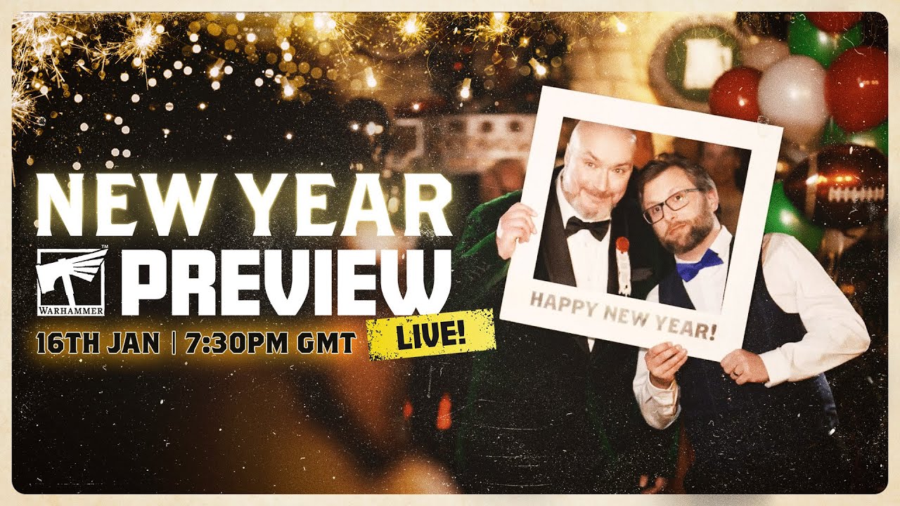 Join Us &ndash; New Year Warhammer Preview Live! 2026
