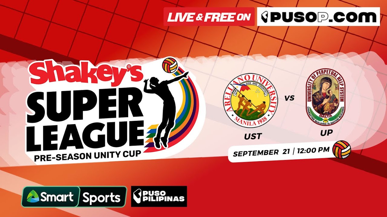 Shakey’s Super League | Preseason Unity Cup |UST vs. UP