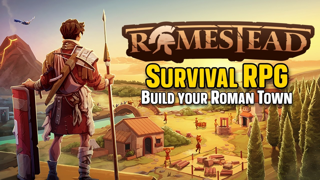 Building my ROMAN Settlement in this new Survival RPG - ROMESTEAD