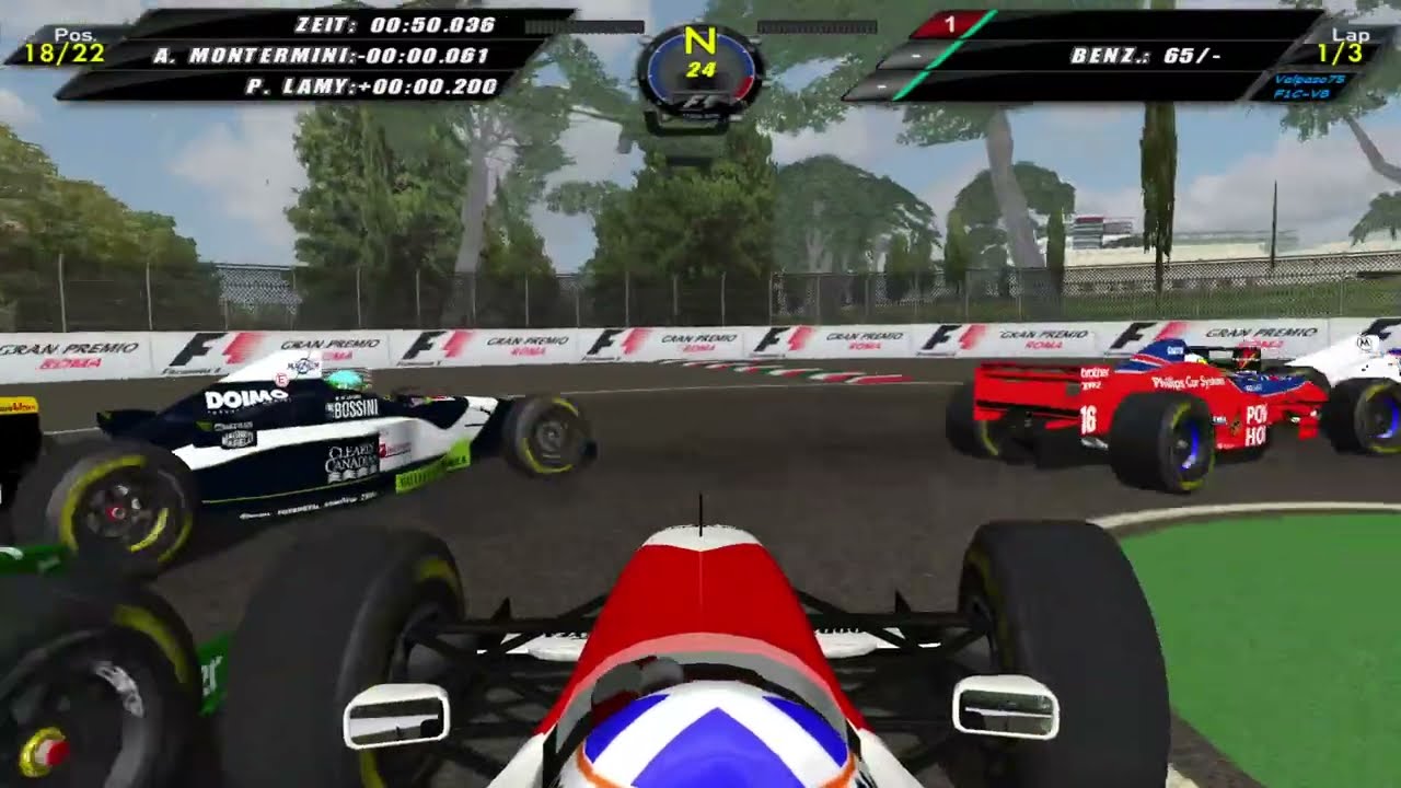 F1 Challenge VB 1996 McLaren Roma 5% Race