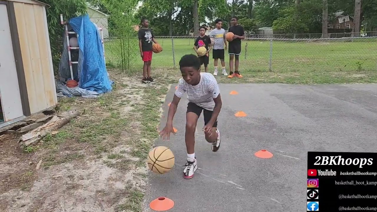 Youth basketball skill development 