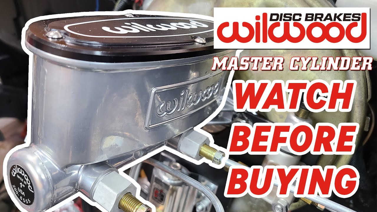 WILWOOD Master Cylinder INSTALL - don't overlook this important step!