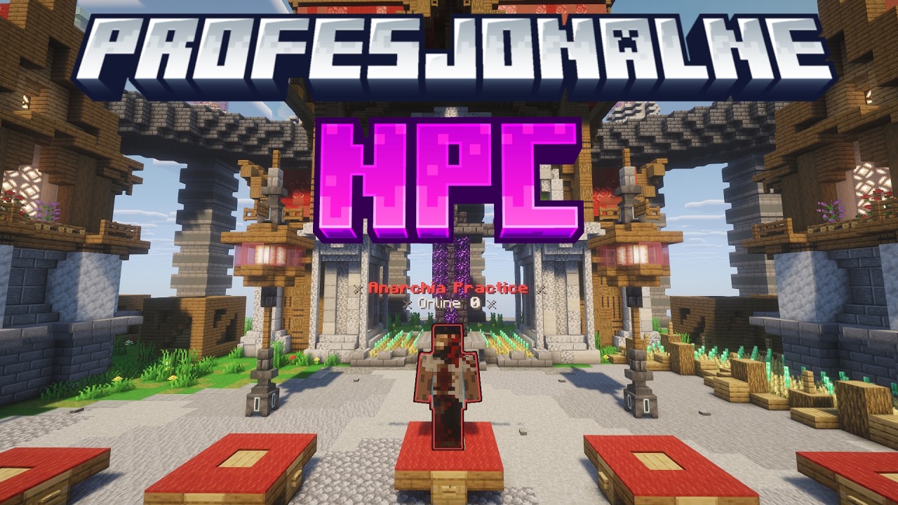 Jak Zrobić LEPSZE NPC niż @xSlodziaczek na Serwerze w Minecraft!