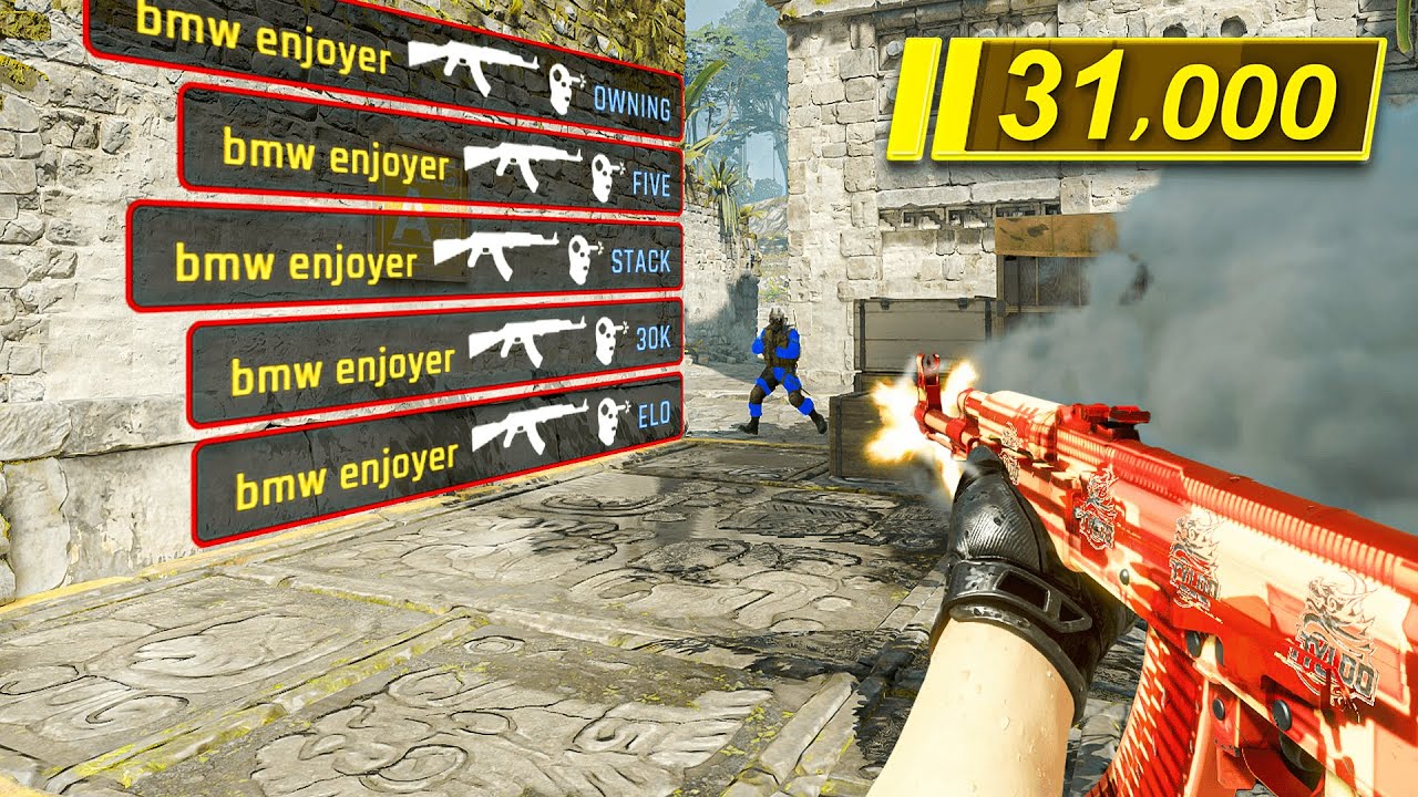 Я играл против TRYHARD 5 STACK в 30 000 ELO...