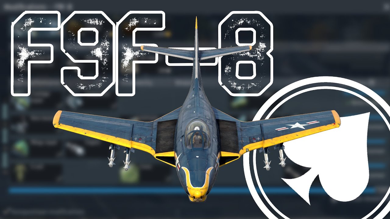 Spading (and reviewing) Rank 5 USA | F9F-8 Cougar
