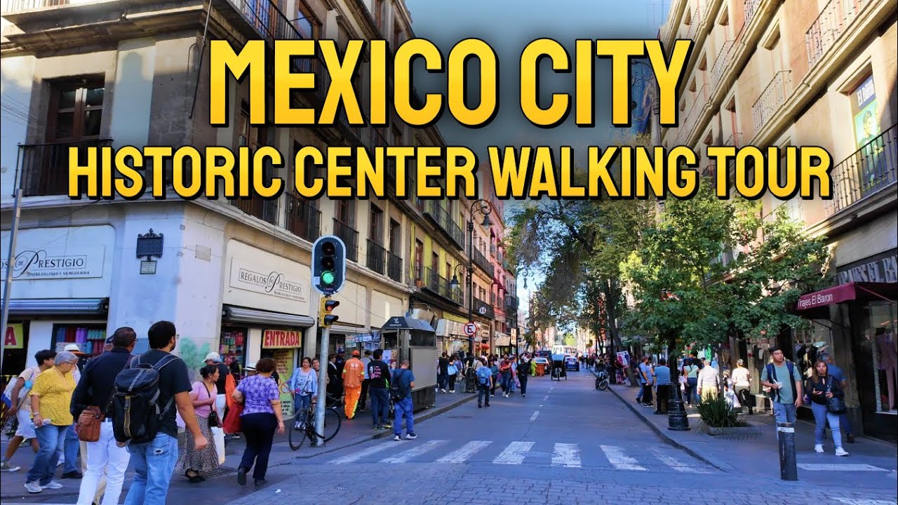 Mexico City Walking Tour - Plaza de la Constituci&oacute;n, Avenida Cinco de Mayo, Alameda Central