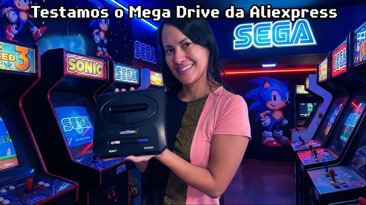 Mega Drive da AliExpress: é bom mesmo?