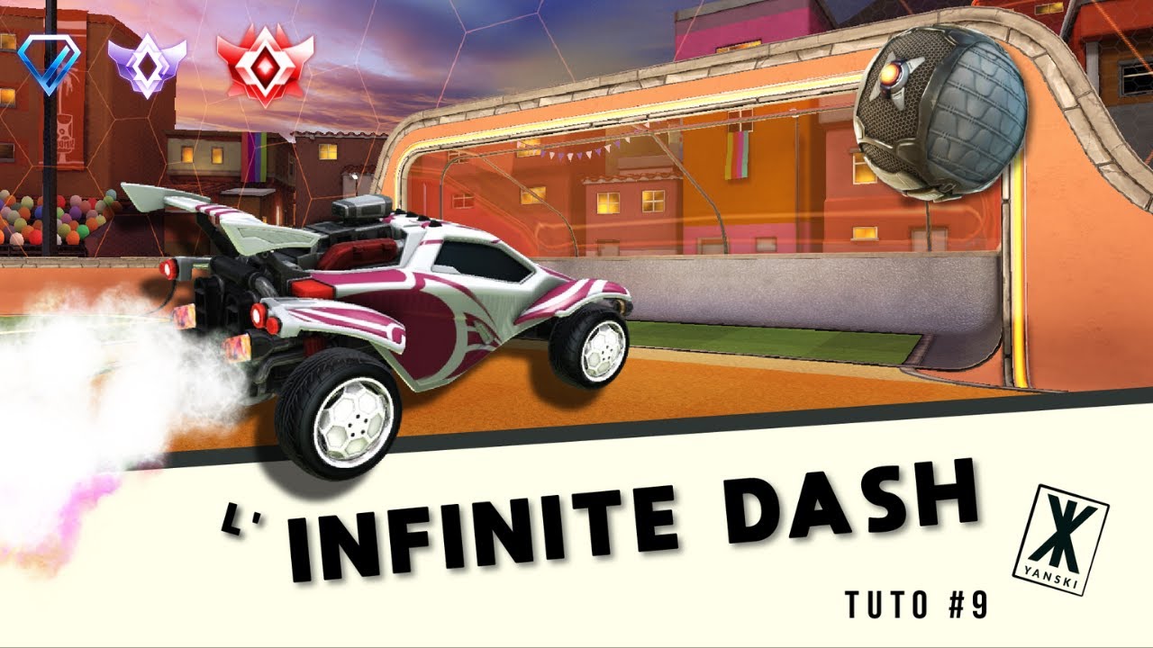 J'apprends à INFINITE DASH en même temps que VOUS sur manette - [FR] ROCKET LEAGUE TUTO