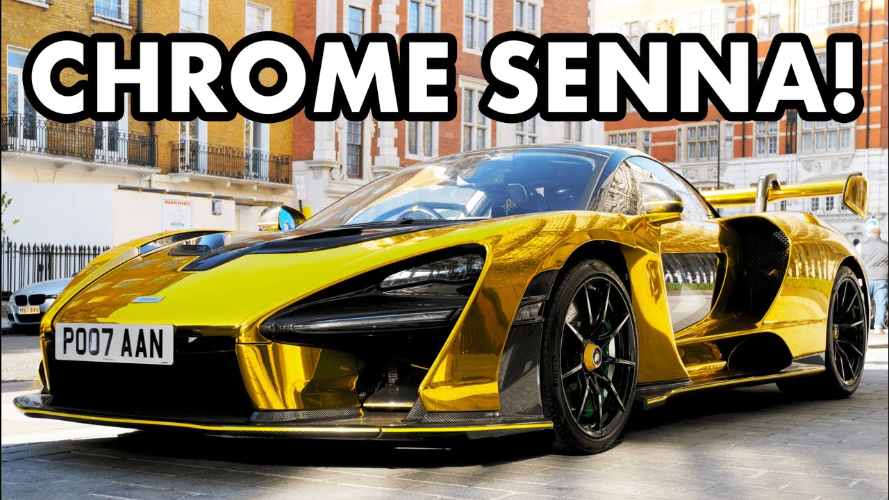 $1M CHROME MCLAREN SEIZED IN LONDON!