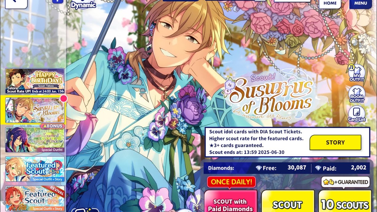 Kaoru hates me caught in real time | Enstars EN Limited Kaoru Scout