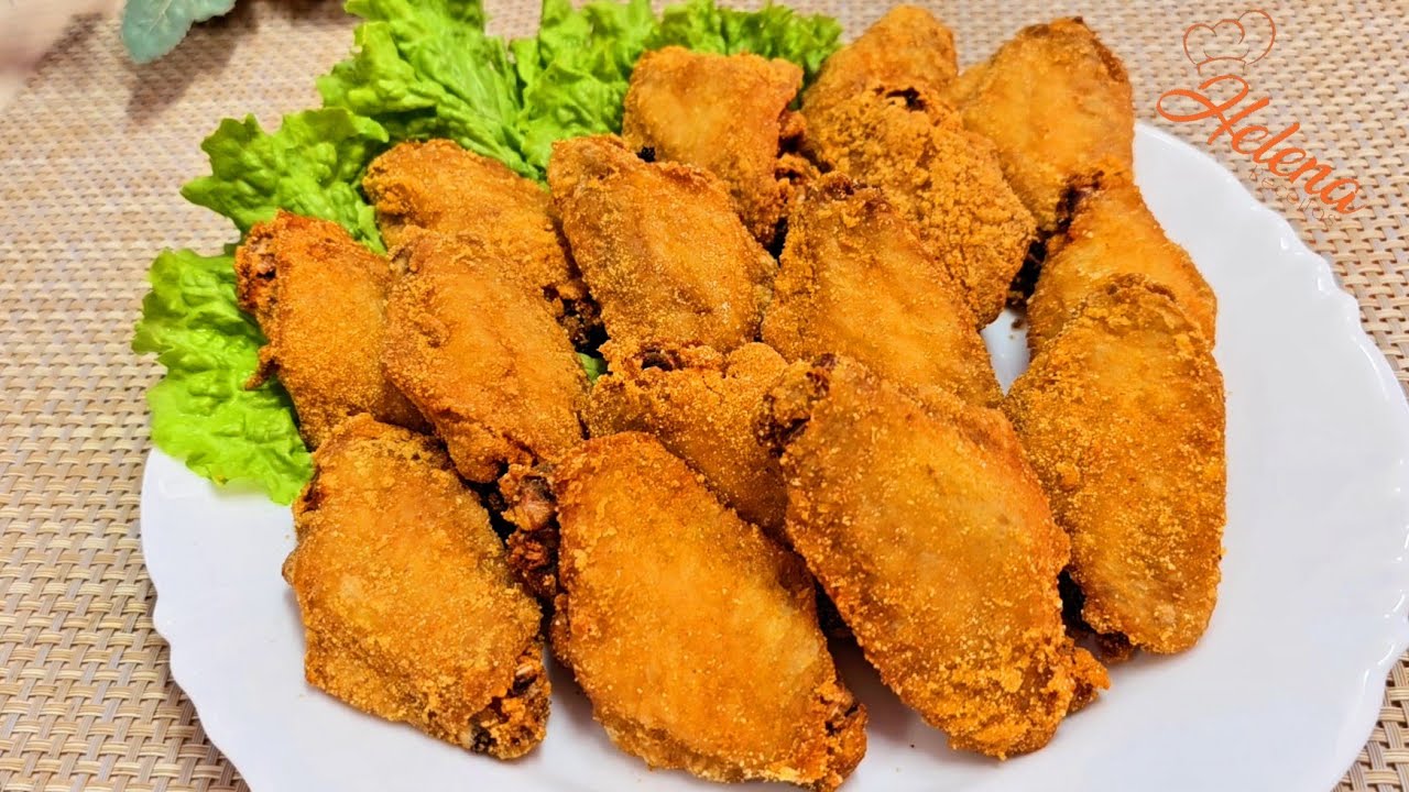 ASINHA DE FRANGO FRITA -  SEM TRIGO - MUITO CROCANTE E SEQUINHA - Helena Receitas