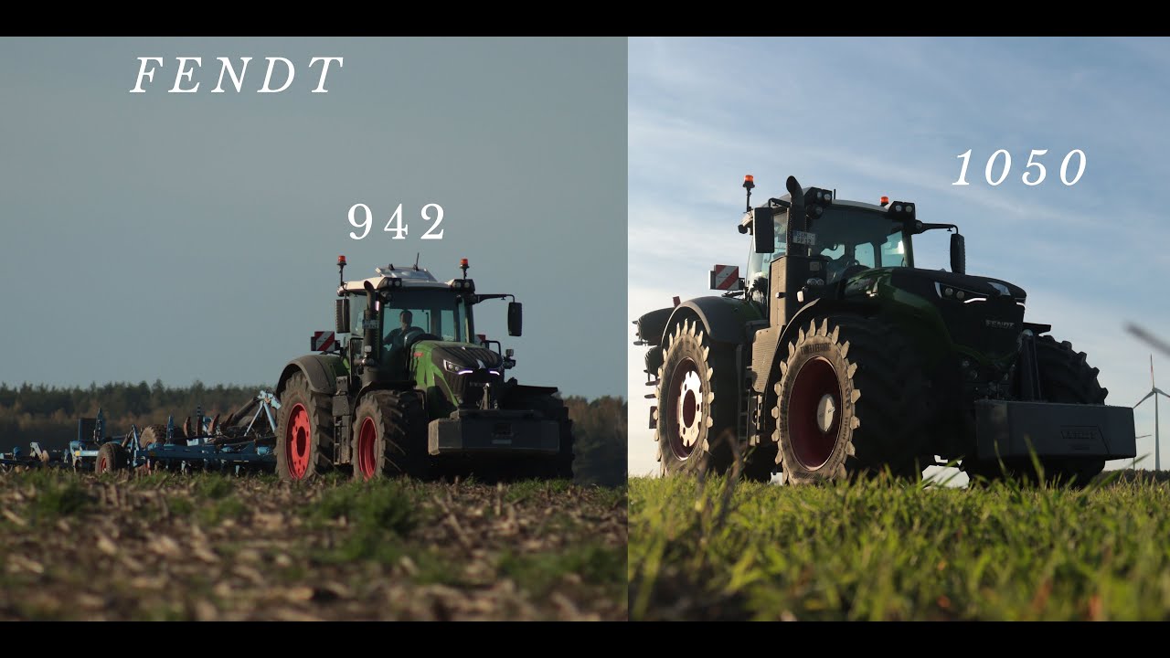 Fendt 942 und 1050 mit 6m Lemken Karat und 6m Horsch Terrano