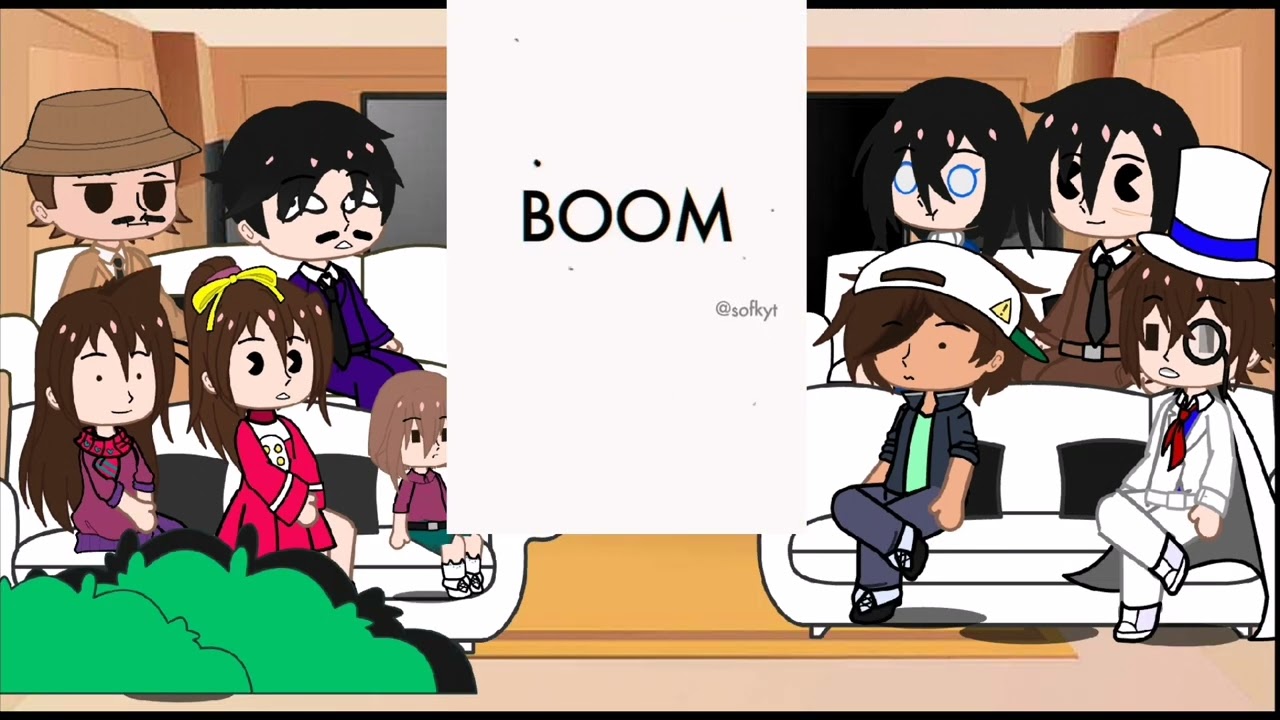 react Detective Conan to Conan as Chuuya Nakahara
