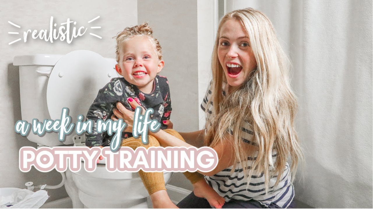 Potty Training My 3 Year Old! A Week in My life
