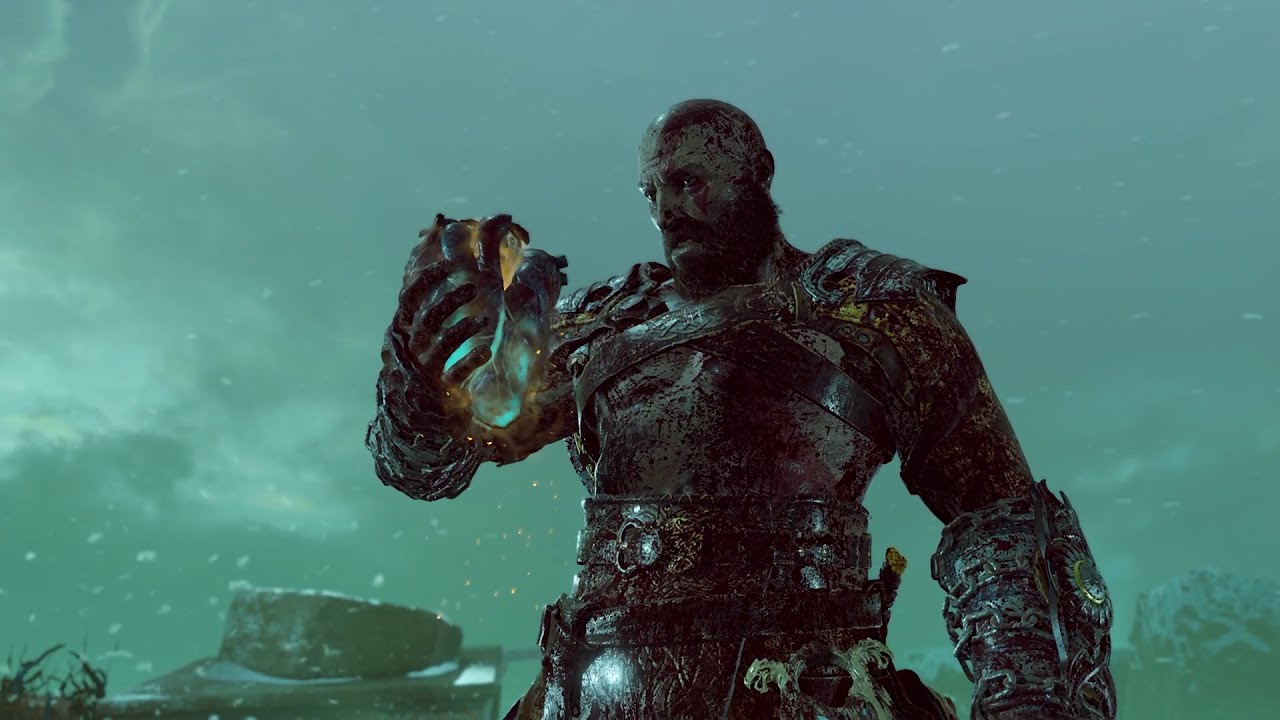 Прохождение God of War -часть 19- сердце у нас