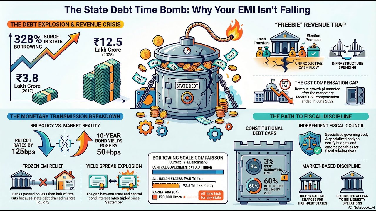 The Debt Explosion: India’s Looming State Fiscal Crisis