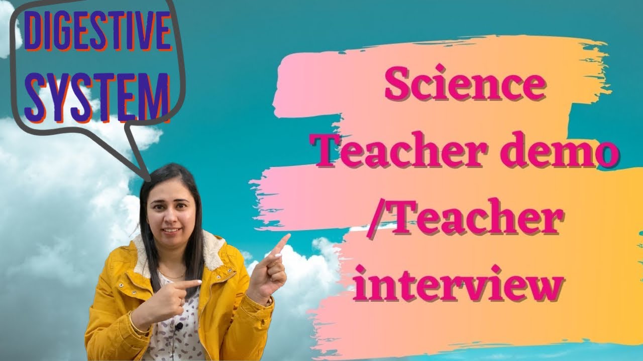 Science teaching demo/Digestive system demo for science class