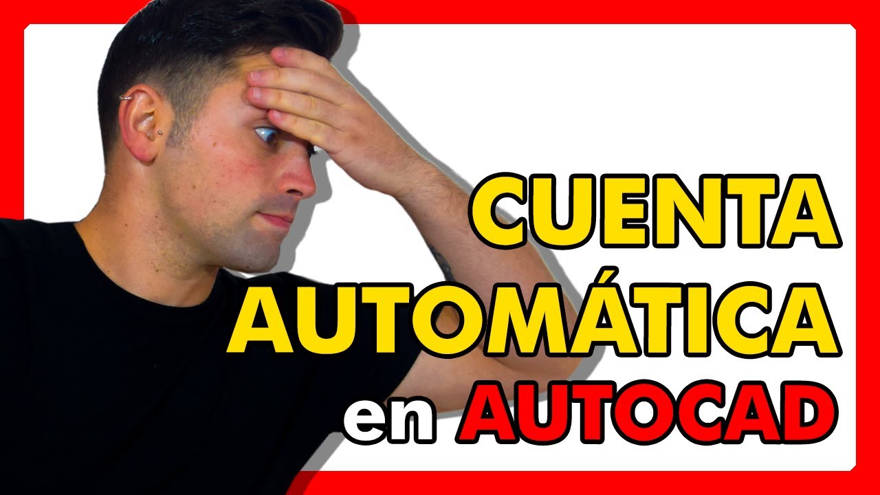 🔴CREA un Bloque con NUMERACIÓN AUTOMÁTICA en AutoCAD