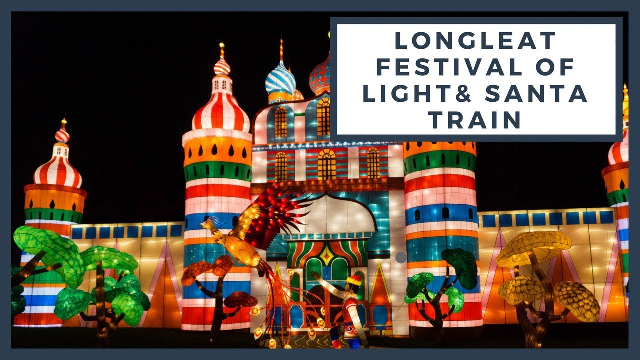 Longleat Festival Of Light and Longleat Santa Train 2017