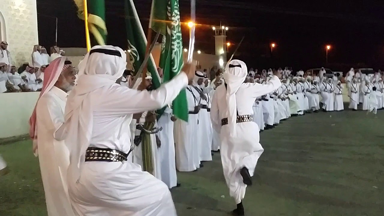 فرقة اولاد سعدي والمشاركه في زواج ياسر بن صالح بن حنش الزهراني بقصر زهران يوم الخميس 1438/12/16