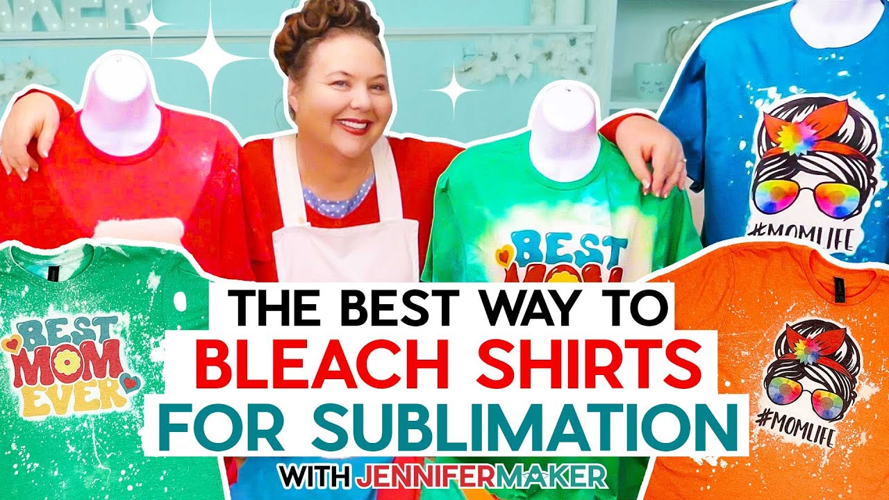 How to Bleach Sublimation Shirts: My Best Techniques & Shirts That Work!