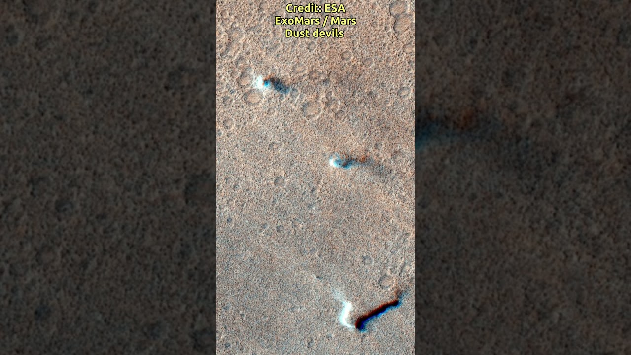 🌪️Martian Dust Devils Seen from Orbit &mdash; ESA&rsquo;s 20-Year Discovery