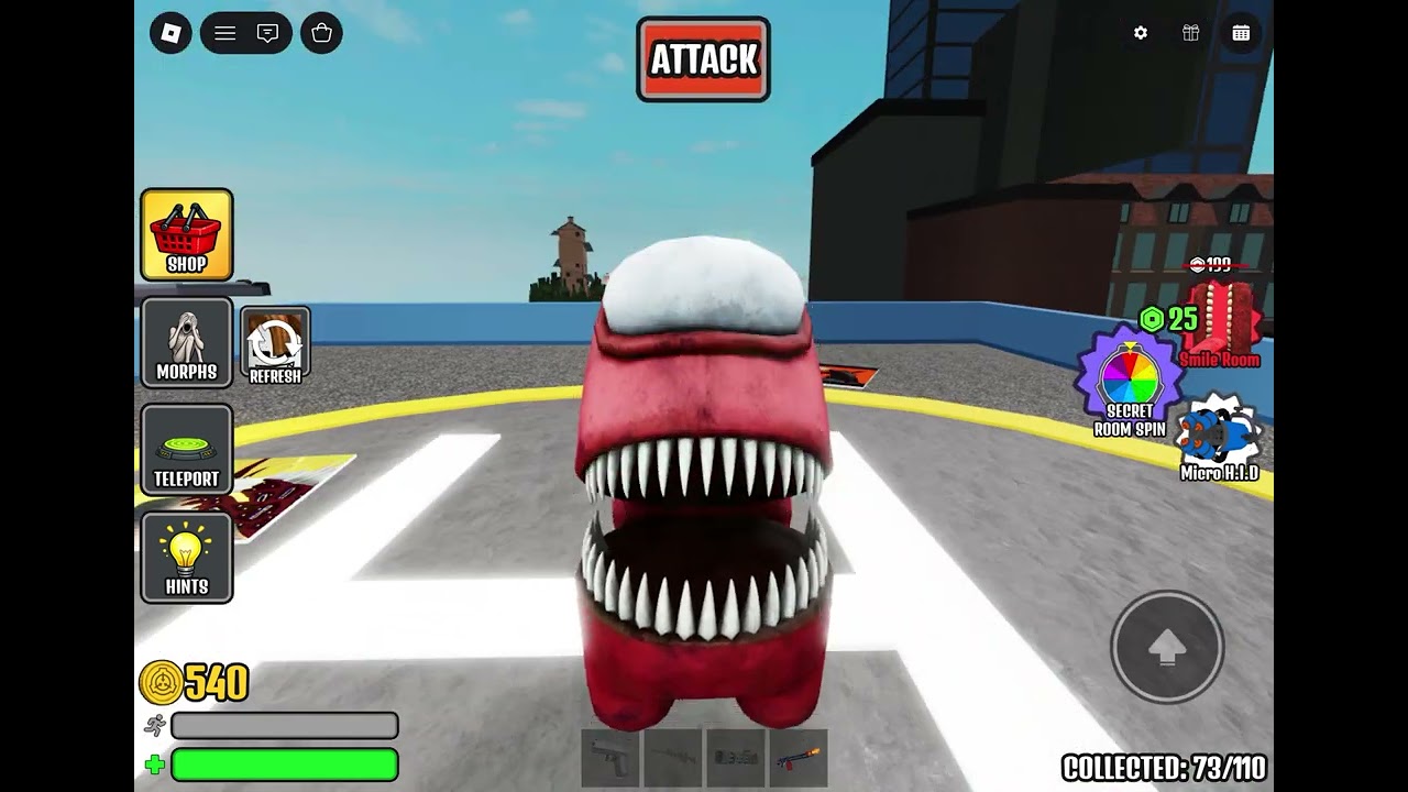 How to get the Amongus morph in SCP MORPH | Roblox