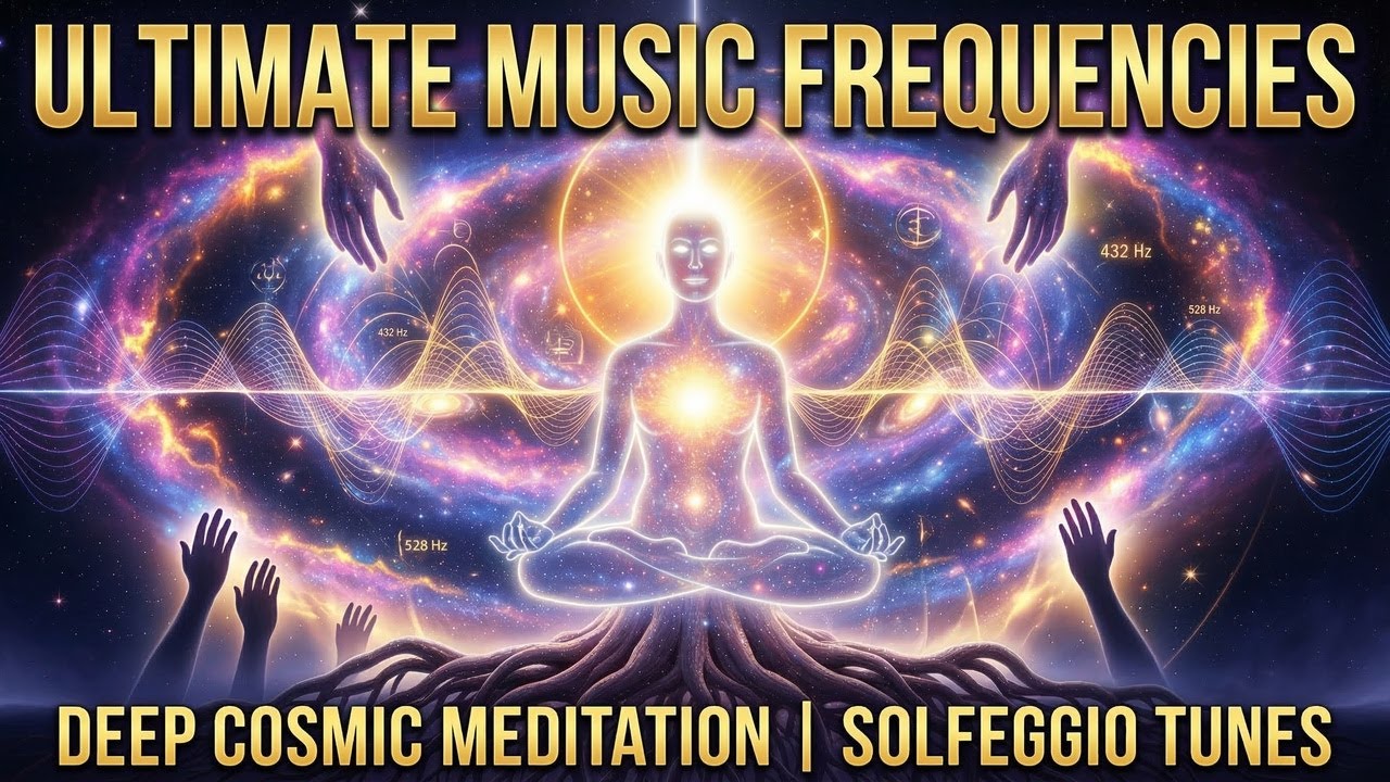 528Hz Full Body Healing Frequencies | DNA Repair & Deep Cellular Healing