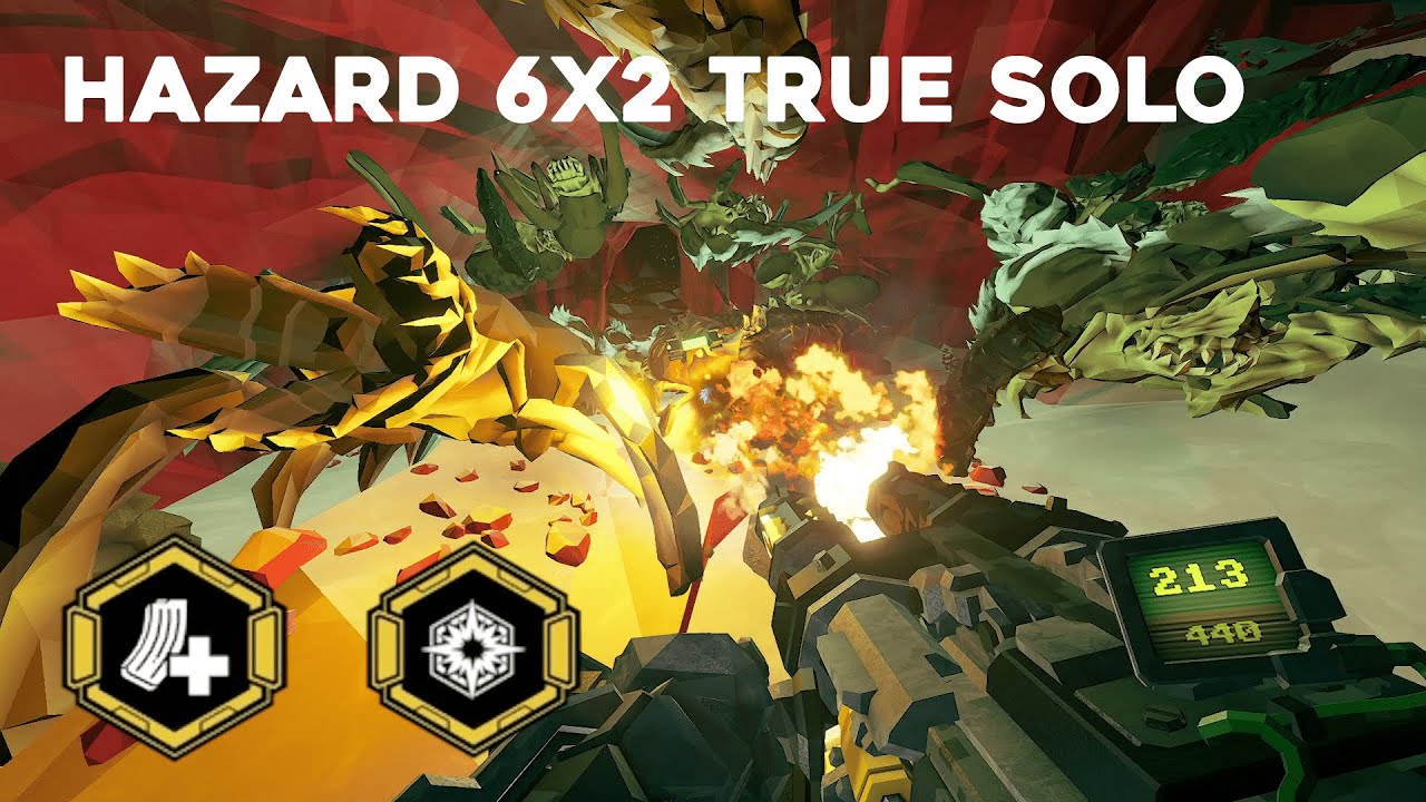 DRG: Hazard 6x2 True Solo MINING Gunner | Carpet Bomber Autocannon + Six Shooter Bulldog