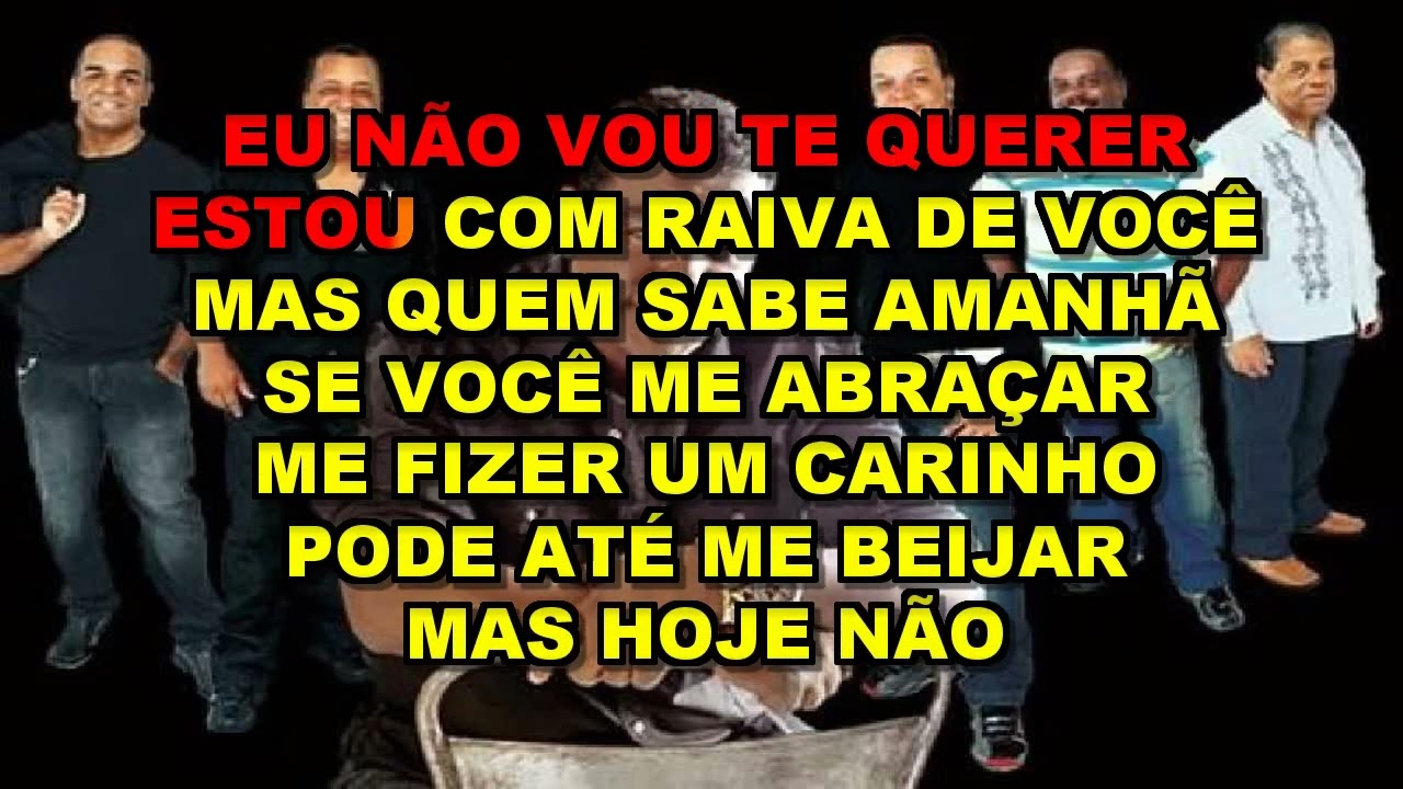 Raiva De Você - Raça Negra    ( Karaoke)