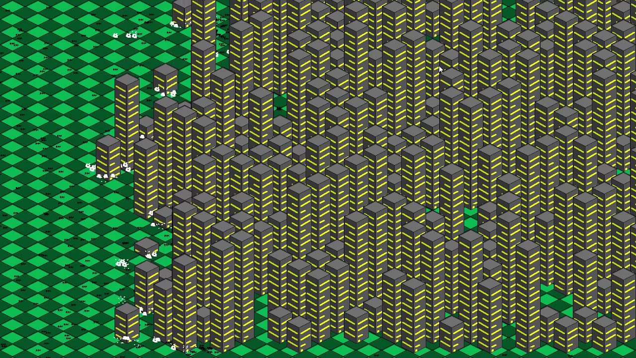 Destruction de ville EN 3D ISOMETRIQUE !!