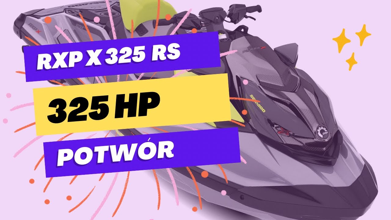 TEST NAJNOWSZEGO Seadoo RXP X 325 RS - Najszybszy seryjny  Skuter Wodny na Świecie! 🚤💨