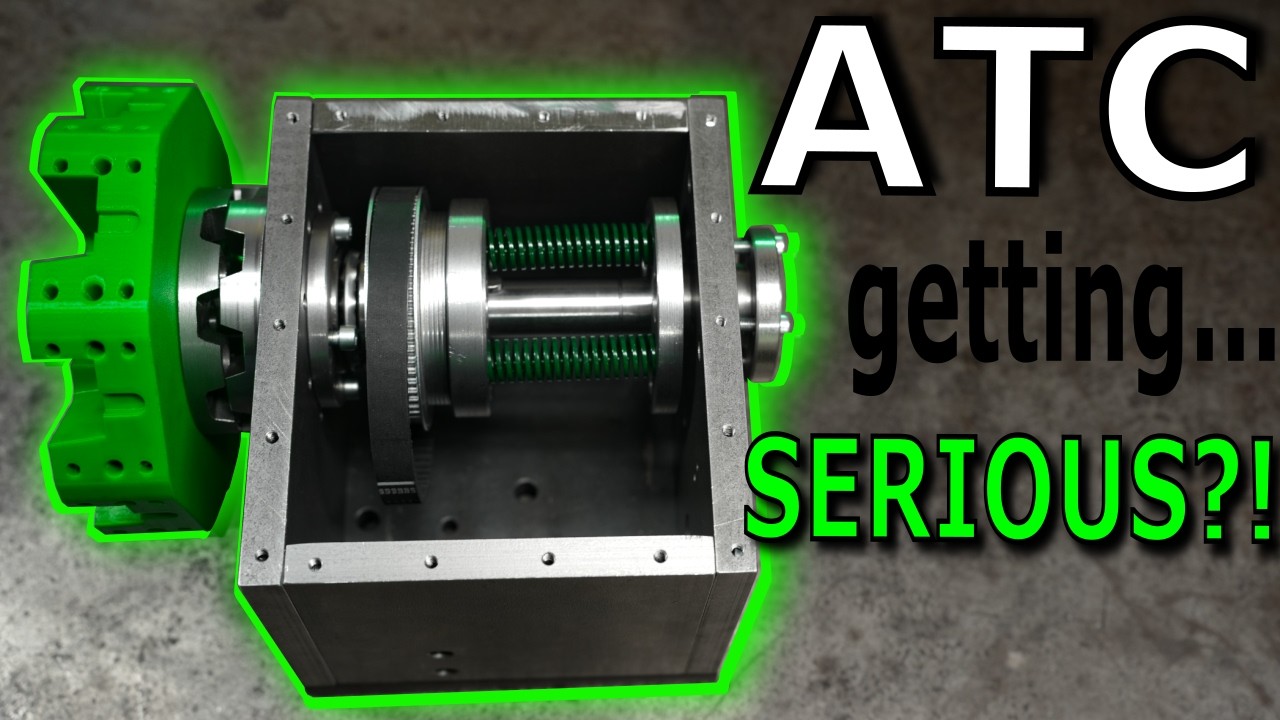 ATC Turret - Internal Mechanism! - DIY CNC Metal Lathe Build #18