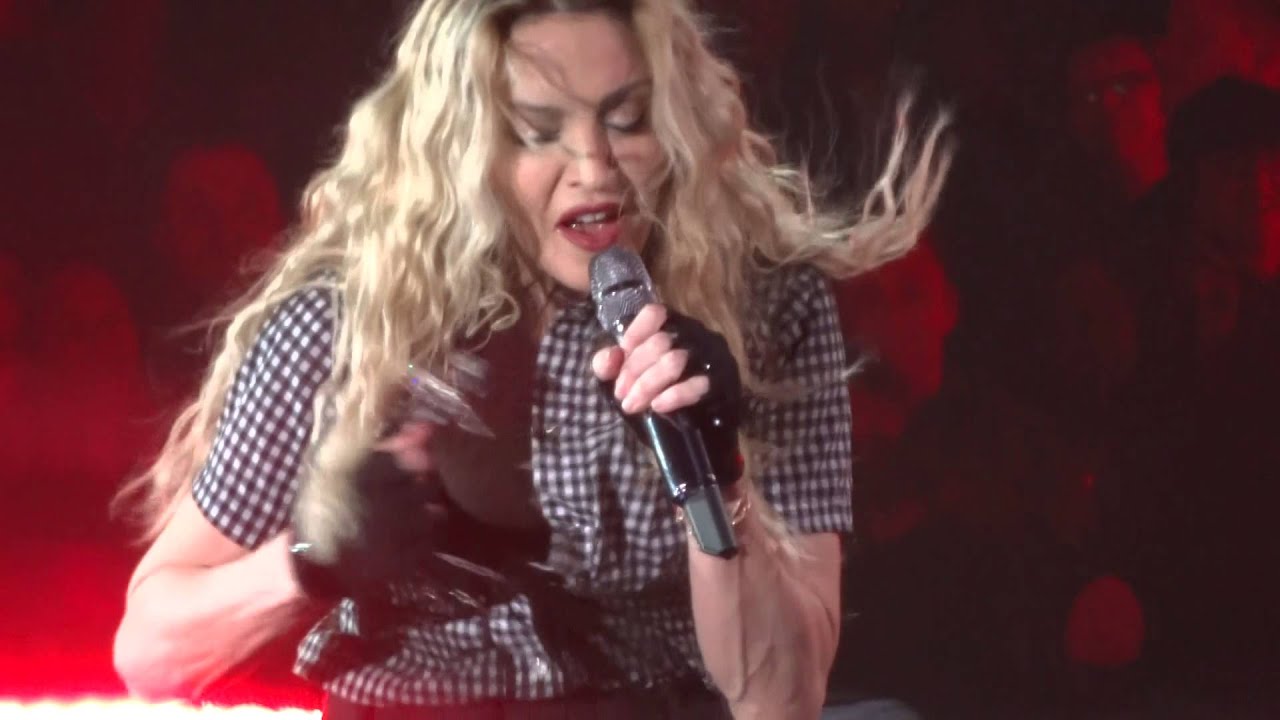 Madonna. Like A Virgin. Edmonton, Alberta. Rebel Heart Tour. October 12, 2015.