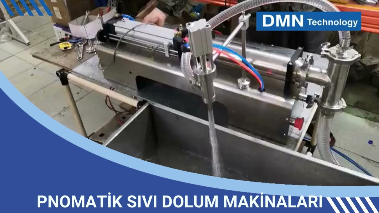 DMN Pnomatik Sıvı Dolum Makinası