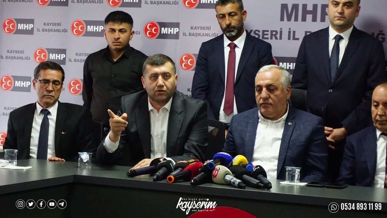 MHP’li Baki Ersoy: Pınarbaşı’nda hakkımızı yemek istediler ‘hırsız var’ dedik