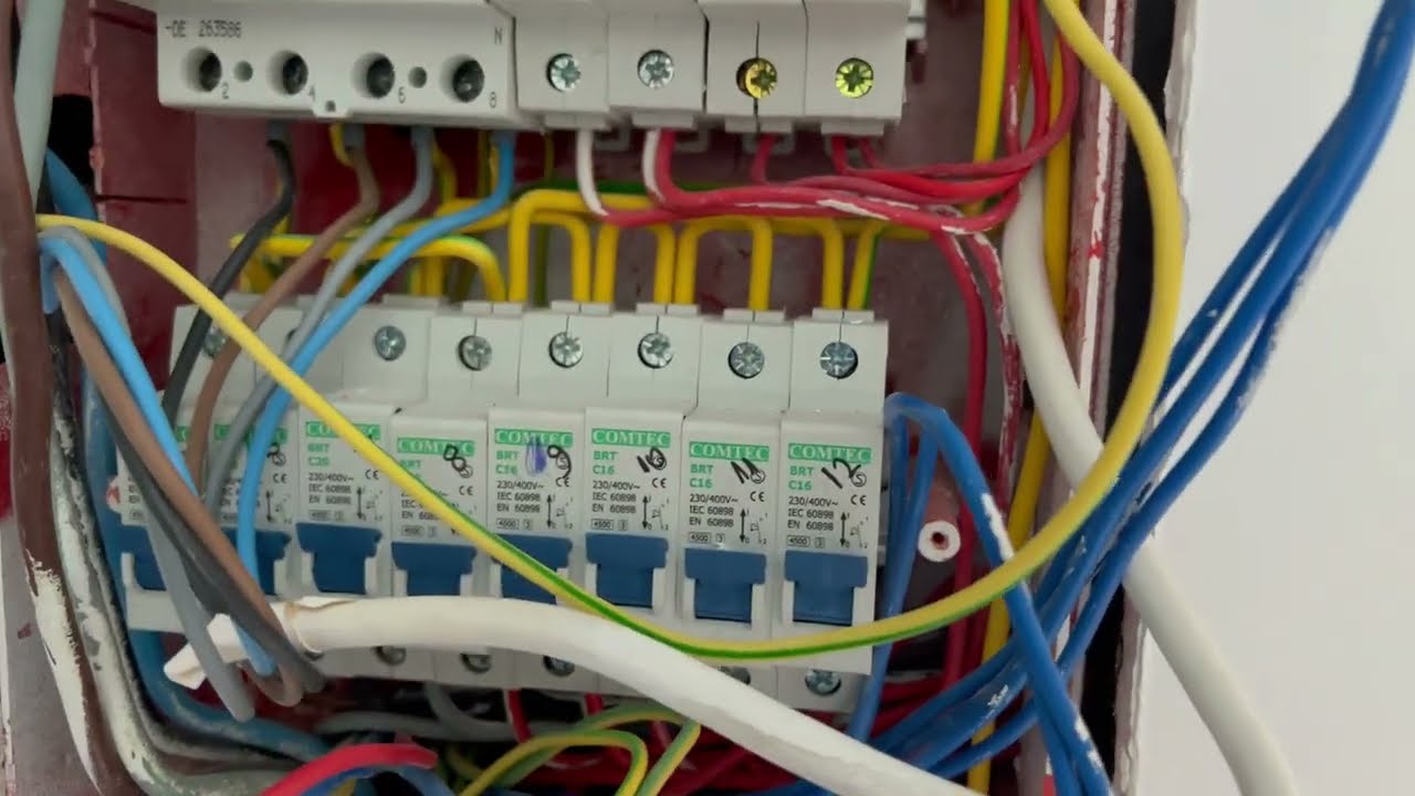 Reconditionare unui alt tablou electric.