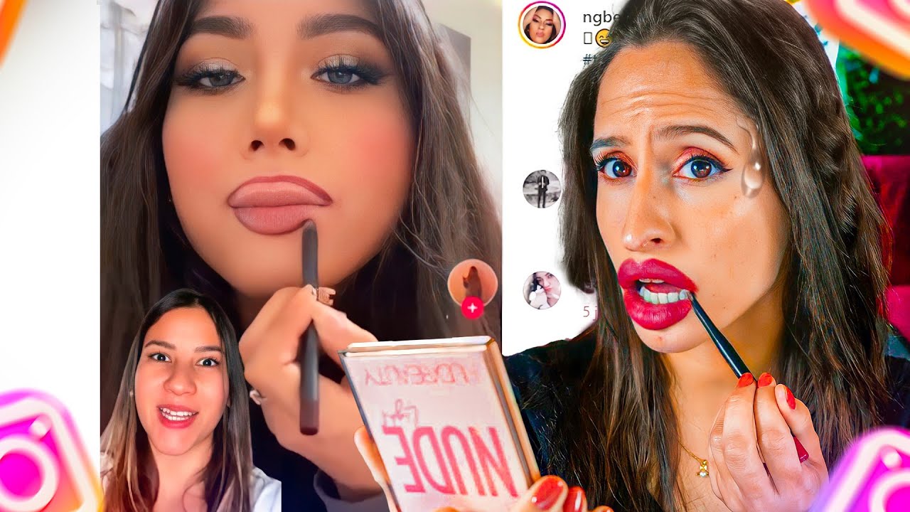 INSTAGRAM M’A FAIT ESSAYER CES ASTUCES BEAUTÉ ! (rip ma bouche)