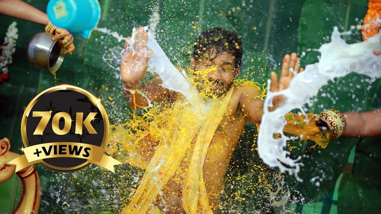Mangalasnanam Highlets,Lavan kumar Groom Shower, Telugu wedding song KSiMages -KMM- 8309266054.