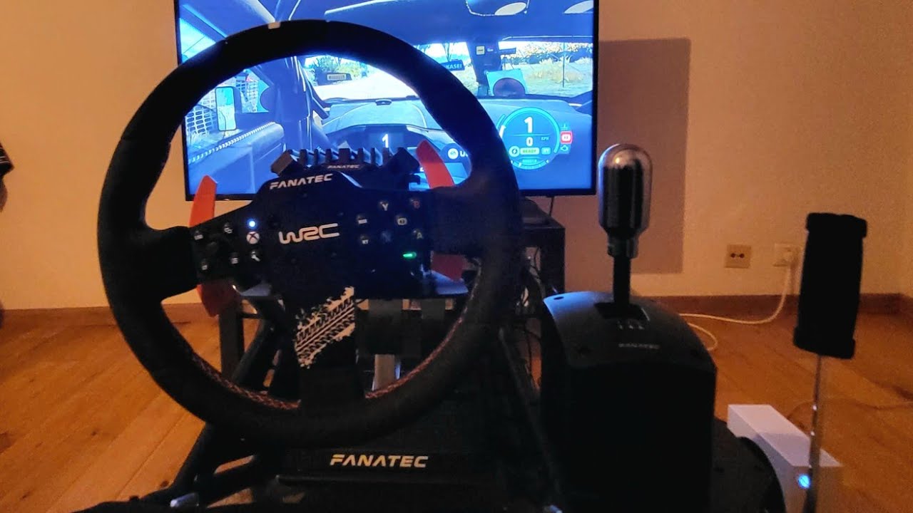 FANATEC WRC WHEEL + CSL DD BASE PERFORMANCE IN GAME TESTING | EA SPORTS WRC GAMEPLAY