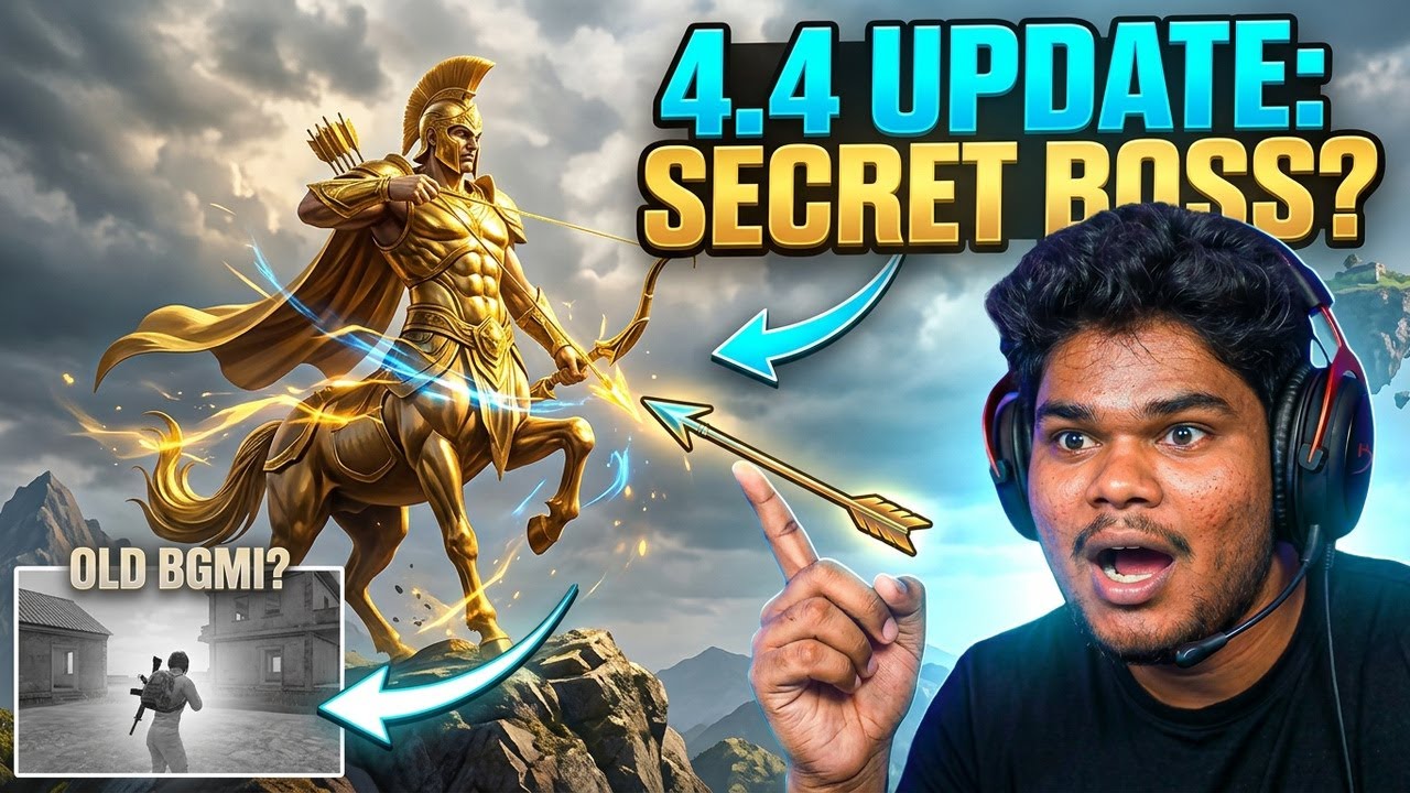 New BGMI 4.4 Update is here |@BattlegroundsMobile_IN |@iRajPlayzYT