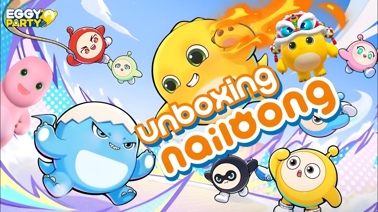 EGGY PARTY | UNBOXING NAILOONG OUTFIT AND EBBY! THE CUTEST COLLABORATION